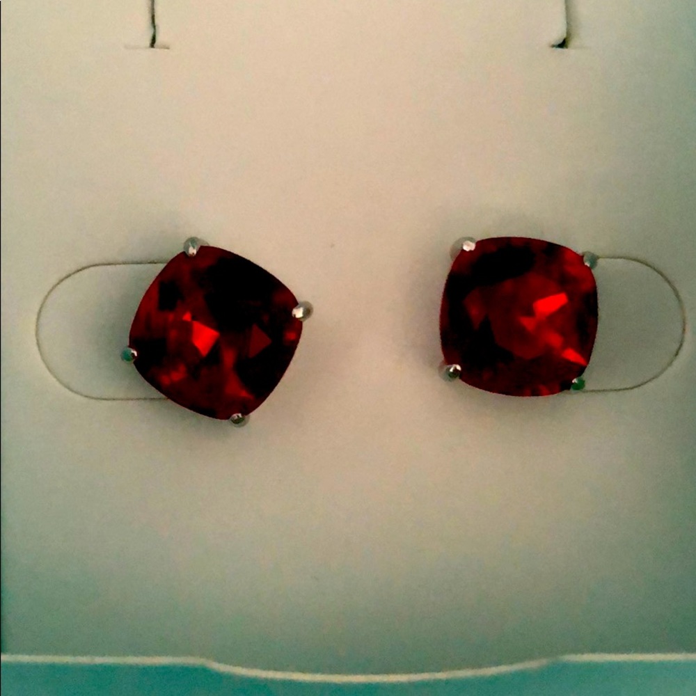 Red Clara Earrings